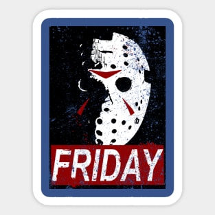 FRIDAY Sticker